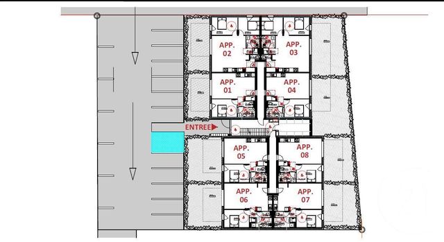 Afficher la photo en grand Appartement F3 à vendre - 3 pièces - 61.09 m2 - MIMIZAN - 40 - AQUITAINE - Century 21 Group Immo