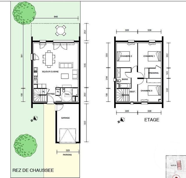 Afficher la photo en grand maison à vendre - 4 pièces - 100.66 m2 - BISCARROSSE - 40 - AQUITAINE - Century 21 Group Immo