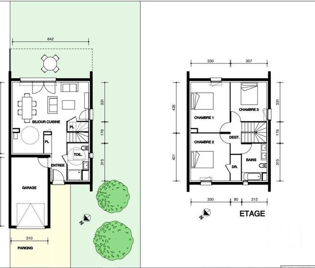 Afficher la photo en grand maison à vendre - 4 pièces - 91.47 m2 - BISCARROSSE - 40 - AQUITAINE - Century 21 Group Immo