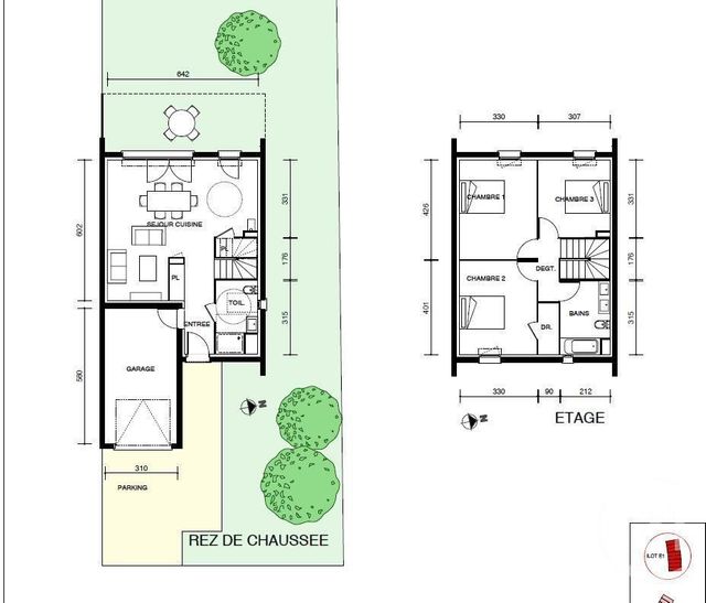 Afficher la photo en grand maison à vendre - 4 pièces - 91.47 m2 - BISCARROSSE - 40 - AQUITAINE - Century 21 Group Immo