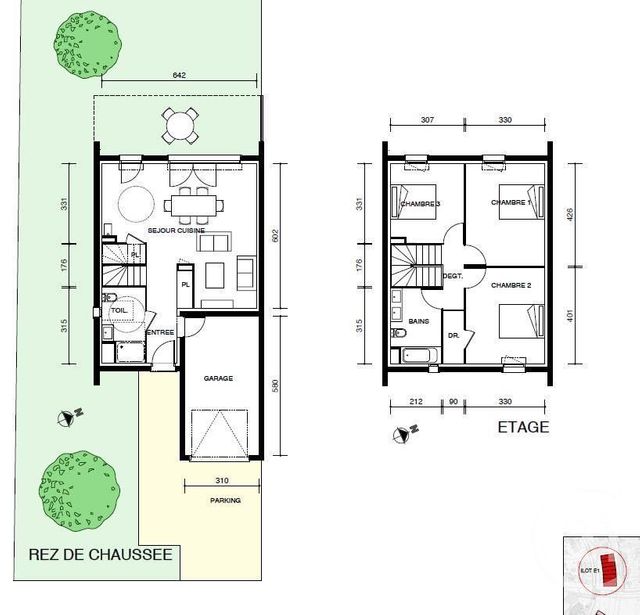 Afficher la photo en grand maison à vendre - 4 pièces - 91.47 m2 - BISCARROSSE - 40 - AQUITAINE - Century 21 Group Immo