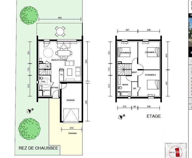 Afficher la photo en grand maison à vendre - 4 pièces - 91.47 m2 - BISCARROSSE - 40 - AQUITAINE - Century 21 Group Immo